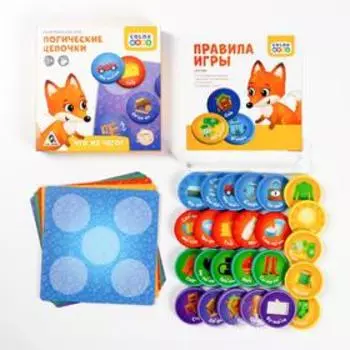 Настольная игра «Логические цепочки. Что из чего?»