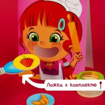 Развивающая игра «Накорми меня», 2 основы, ложка, 24 элемента