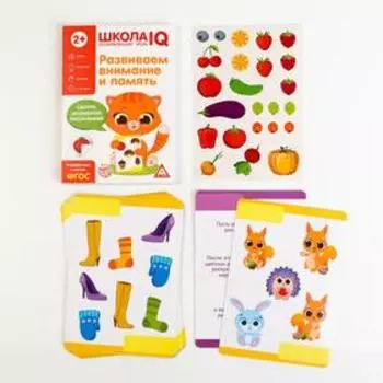 Развивающая игра «Школа IQ Развиваем внимание и память»
