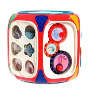 Развивающая игрушка «Логический центр», световые и звуковые эффекты, работает от батареек