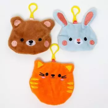 Развивающая игрушка- шуршалка «Веселые зверята» набор 3 шт.