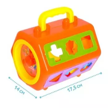 Развивающая игрушка-сортер «Бочонок», МИКС