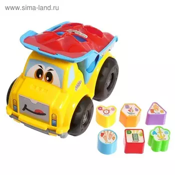 Развивающая игрушка-сортер «Грузовик», МИКС