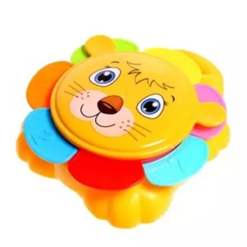 Развивающая пирамидка-сортер «Львёнок», 9 предметов