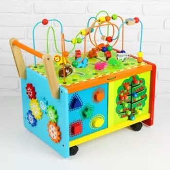 Бизиборд с каталкой