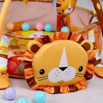 Развивающий коврик 3 в 1 «Бонифаций», 67x67 см.