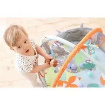 Развивающий коврик «Енотик», 3 в 1, игрушки, 30 цв. шаров