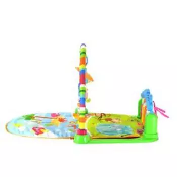 Развивающий коврик Everflo «Пианино», цвет зеленый