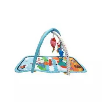 Развивающий коврик Everflo Summer, цвет голубой