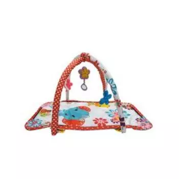 Развивающий коврик Everflo Summer, цвет розовый