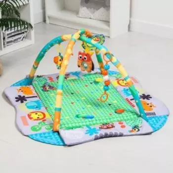 Развивающий коврик с дугами «Львенок», 79х55 см.