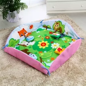 Игровой коврик для детей «Манеж», 8585 см, МИКС