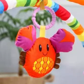 Развивающий коврик с дугами «Зоо», 68x68, Крошка Я