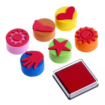 Развивающий набор «Логические задания», со штампами, в пакете