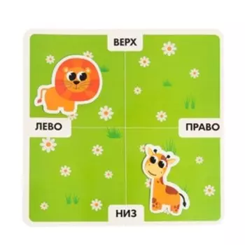 Развивающий набор «Низ, верх, лево, право», готовимся к школе