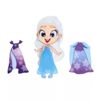 Развивающий набор: одень куклу «Снежинка»