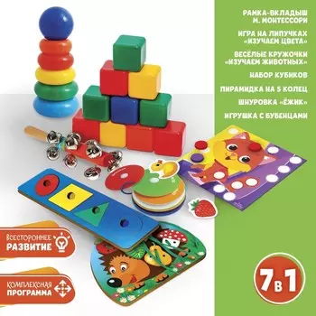 Развивающий набор "Первые игрушки"