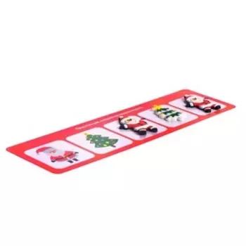 Развивающий набор «Продолжи ряд», новогодние задания, в ПАКЕТЕ