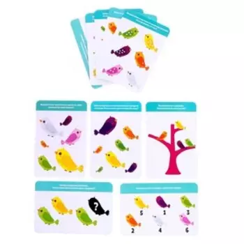 Развивающий набор «Птички на дереве», сортер, 2 дерева, 12 птичек