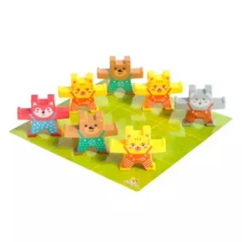Развивающий набор «Расставь зверят», уценка