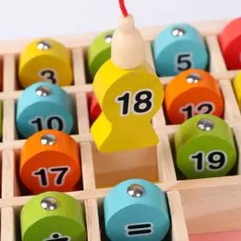 Развивающий набор «Рыбалка + счётные палочки» 5,5×26×19 см