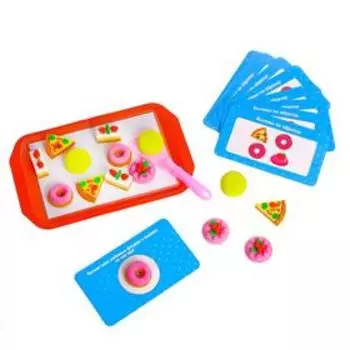 Развивающий набор «Сладкие задания», 15 фигурок, кулинария