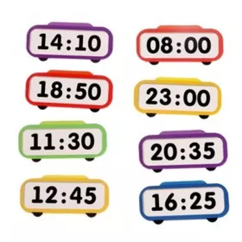 Развивающий набор «Учим время», в пакете