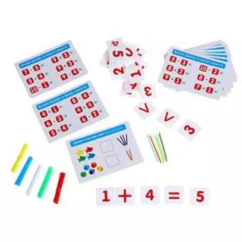 Развивающий набор «Учимся считать и сравнивать», счётные палочки