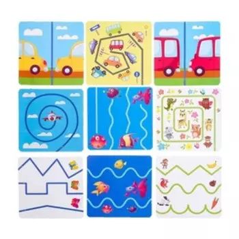 Развивающий набор «Умные ножницы дорожки и лабиринты», в ПАКЕТЕ