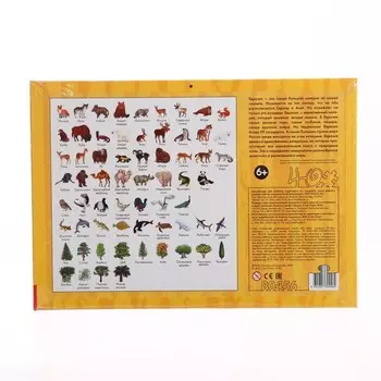 Развивающий пазл «Евразия»