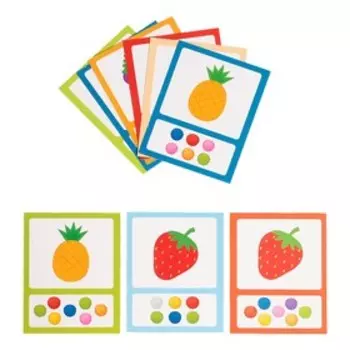 Развивающий сортер «Цветной урожай», в пакете