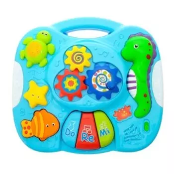 Развивающий столик 3 в 1 для малышей «Морское приключение», световые и звуковые эффекты