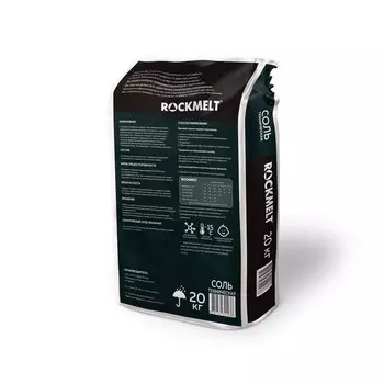 Реагент антигололёдный «Соль техническая», 20 кг, работает до -15 °С, в пакете