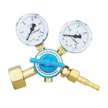 Редуктор FoxWeld БКО-50-СВ-АЛ, кислородный, 2.5/250 МПа, 50 м3/ч