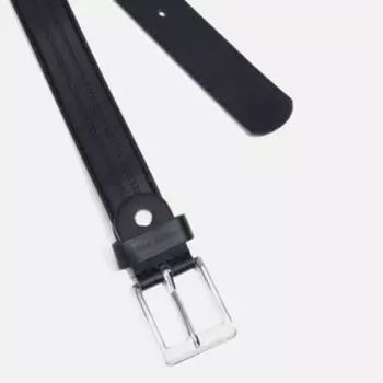Ремень детский, ширина 2,5 см, винт, пряжка металл, цвет чёрный