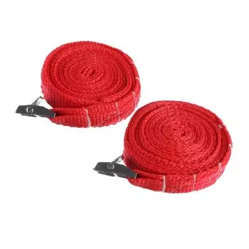 Ремень для крепления груза TORSO с фиксатором 3 м, 2 шт, европакет