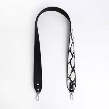 Ремень для сумки TEXTURA, цвет серый/чёрный