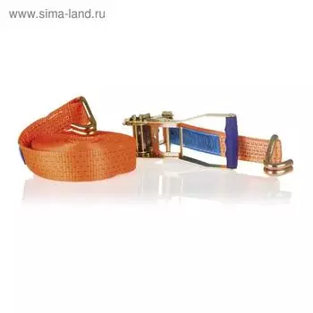 Ремень грузовой с трещёткой, 5 т 10 м, HEYNER