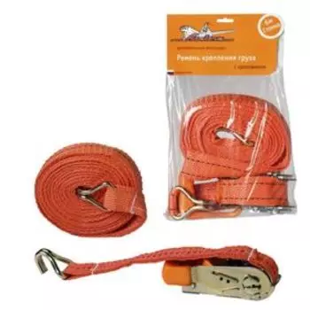 Ремень крепления груза с храповиком 6 м, 1 т Airline AS-T-04