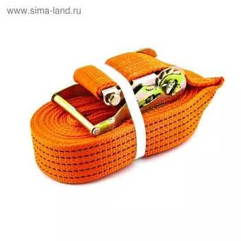 Ремень крепления груза ТОП АВТО, 50 мм, 2000/4000кг, 8 м , механизм 135 мм