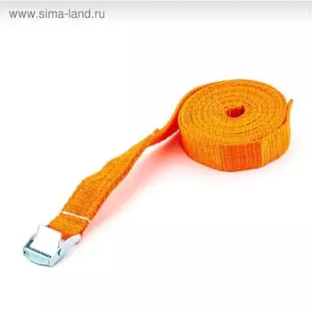 Ремень крепления груза Топ Авто, ширина ленты 25 мм, 250 кг, механизм пряжка с фиксатором 5 м