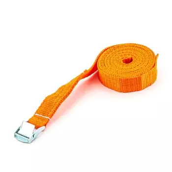 Ремень крепления груза TOPAUTO, 25 мм, 250 кг, механизм пряжка с фиксатором 2,5 м