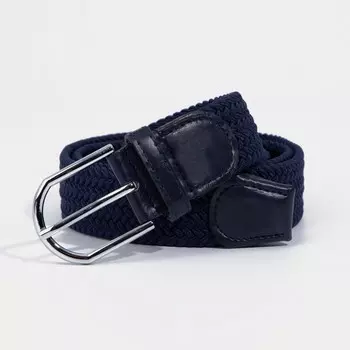 Ремень мужской, ширина 3,5 см, пряжка металл, цвет тёмно-синий