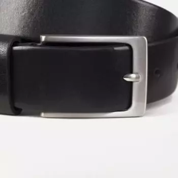 Ремень мужской, ширина 3,5 см, винт, цвет чёрный