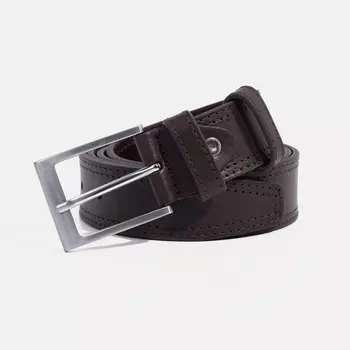 Ремень мужской, ширина 3.5 см, винт, пряжка металл, цвет коричневый