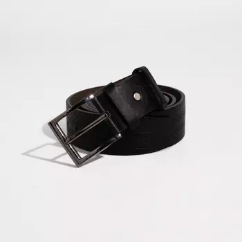 Ремень мужской, ширина 4,2 см, Великан, винт, пряжка металл, цвет чёрный