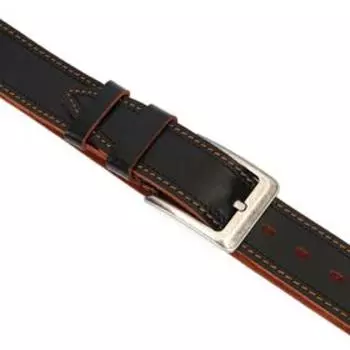 Ремень мужской, ширина 4.5 см, пряжка металл, цвет чёрный