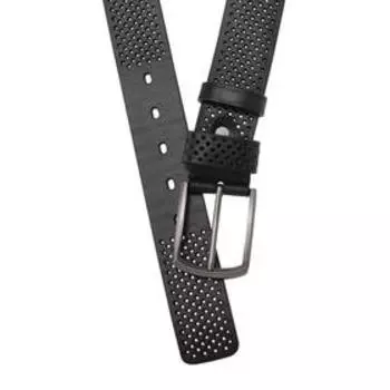 Ремень мужской, ширина 4 см, цвет чёрный