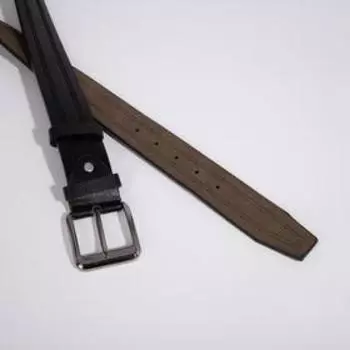 Ремень мужской «Великан», ширина 4,5 см, винт, пряжка металл, цвет чёрный