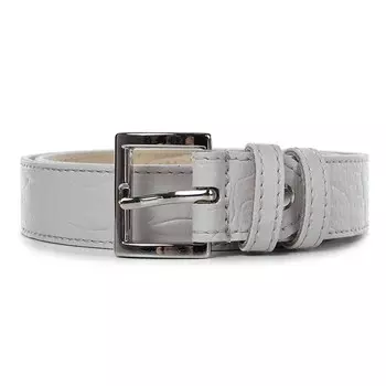 Ремень поясной детский ик 41222 молочный 100х3х0,3 см